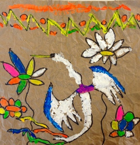 Amate Bark Painting by Avery