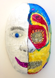 Paper Maché Mask by Makai