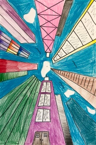 One Point Perspective by Naima
